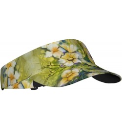 Warm Flower- Sun Visor Hats for Women Men,Tennis Beach Golf Visor Hat Adjustable Unisex Summer Hat Sun Visors Warm Flower $12...