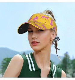 Visor Hats for Women Men,Sun Visors Womens Golf Visor Sun Cap Sports Hat Running Summer Outdoor Visor Hat,Leopard Leopard $12...