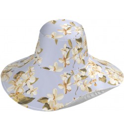 Vintage Flower Pattern Women Sun Visors Hat Summer Foldable Wide Brim Beach Hat Sun Protective $11.87 Sun Hats