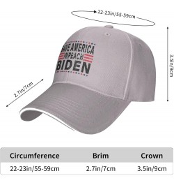 Save America Impeach Biden - Anti Biden Gift Baseball Cap Women Cowboy Hat Trucker Hat Men Dad Hat Snapback Hat Black Gray $1...