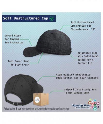 Soft Baseball Cap I Matter Style B Cotton Dad Hats for Men & Women Dark Denim $11.60 Baseball Caps