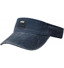 Push Yourself to be Great Sports Sun Visor Hat for Men Women,Empty Top Sun Hats Topless Cap,Black Navy Blue $13.16 Visors