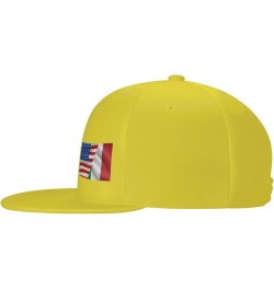 Casual Baseball Cap, Adjustable Outdoor Sport Casquette for Men Women Yellow $9.86 Baseball Caps