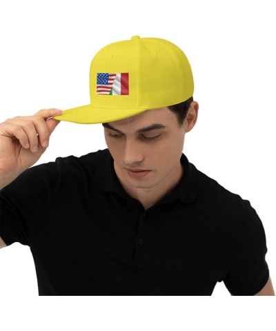 Casual Baseball Cap, Adjustable Outdoor Sport Casquette for Men Women Yellow $9.86 Baseball Caps