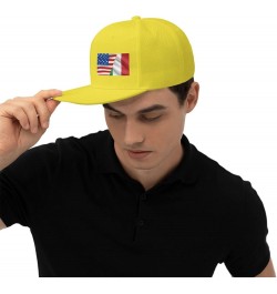 Casual Baseball Cap, Adjustable Outdoor Sport Casquette for Men Women Yellow $9.86 Baseball Caps