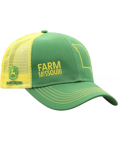 Farm State Pride Contrast Mesh Back Core Baseball Cap Missouri $16.79 Baseball Caps