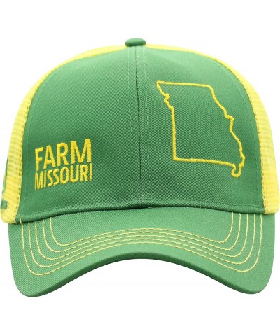 Farm State Pride Contrast Mesh Back Core Baseball Cap Missouri $16.79 Baseball Caps