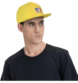 Casual Baseball Cap, Adjustable Outdoor Sport Casquette for Men Women Yellow $9.86 Baseball Caps