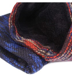 Ladies Built-in Plus Cashmere Knitted Beanie Men's Cycling Winter Hat (Color : Gray) 23cm Blue $18.07 Skullies & Beanies