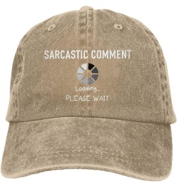 Hiking Hats for Women Funny Ball Hat for Women Tennis Hat Light Weight Sarcastic Comment Loading Please Wait Sports Cap Natur...