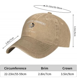 Hiking Hats for Women Funny Ball Hat for Women Tennis Hat Light Weight Sarcastic Comment Loading Please Wait Sports Cap Natur...