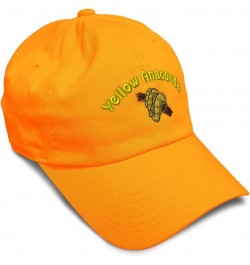 Custom Soft Baseball Cap Yellow Anaconda Reptiles Reptile Twill Cotton Nature Dad Hat for Men & Women Orange Design Only $12....