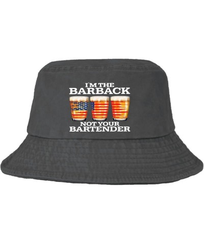 I'm Your Barback Not Your Bartender Bartending Bartender Hat for Women Funny Baseball Caps Trendy Washed Ball Caps Wash Black...