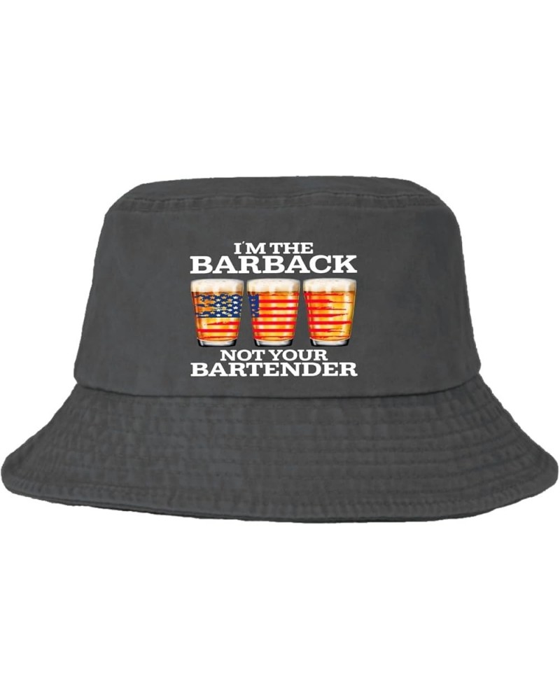 I'm Your Barback Not Your Bartender Bartending Bartender Hat for Women Funny Baseball Caps Trendy Washed Ball Caps Wash Black...