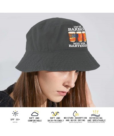 I'm Your Barback Not Your Bartender Bartending Bartender Hat for Women Funny Baseball Caps Trendy Washed Ball Caps Wash Black...