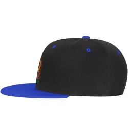 Black History Month Baseball Cap for Men Women Snapback Hat Adjustable Flat Bill Hats Blue $12.36 Baseball Caps