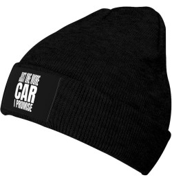 Just One More Car I Promise Knit Hat Men Women Winter Warm Knit Beanie Black Black $13.70 Skullies & Beanies