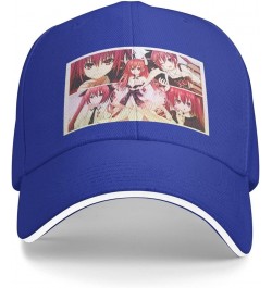 Anime Date A Live Sport Casual Sandwich Outdoor Baseball Cap Man Cap face Small Sunscreen Female Sun Visor Blue $15.29 Sun Hats