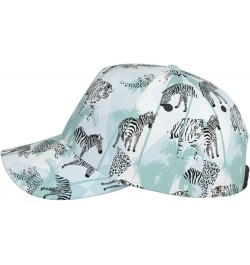 Lotus Ink Painting Baseball Cap for Women Men Fashion Casual Trucker Hats Adjustable Hip Hop Snapback Hat for Outdoor Leopard...