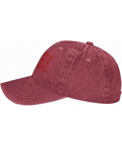 I Bleached My Butthole for This Hat Trucker Hat for Men Women Dad Baseball Cap Red $7.16 Baseball Caps