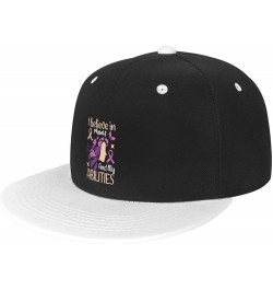 I Belive in Myself and My Abilities Baseball Cap for Men Women Snapback Hat Adjustable Flat Bill Hats White $11.62 Baseball Caps