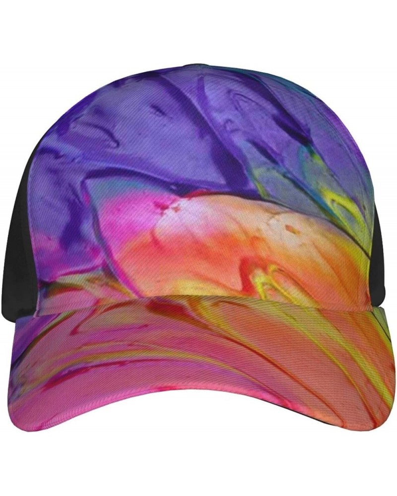 Love is Unisex Classic Vintage Baseball Cap Mens Womens Trucker Hats Watercolor 6 $12.51 Baseball Caps