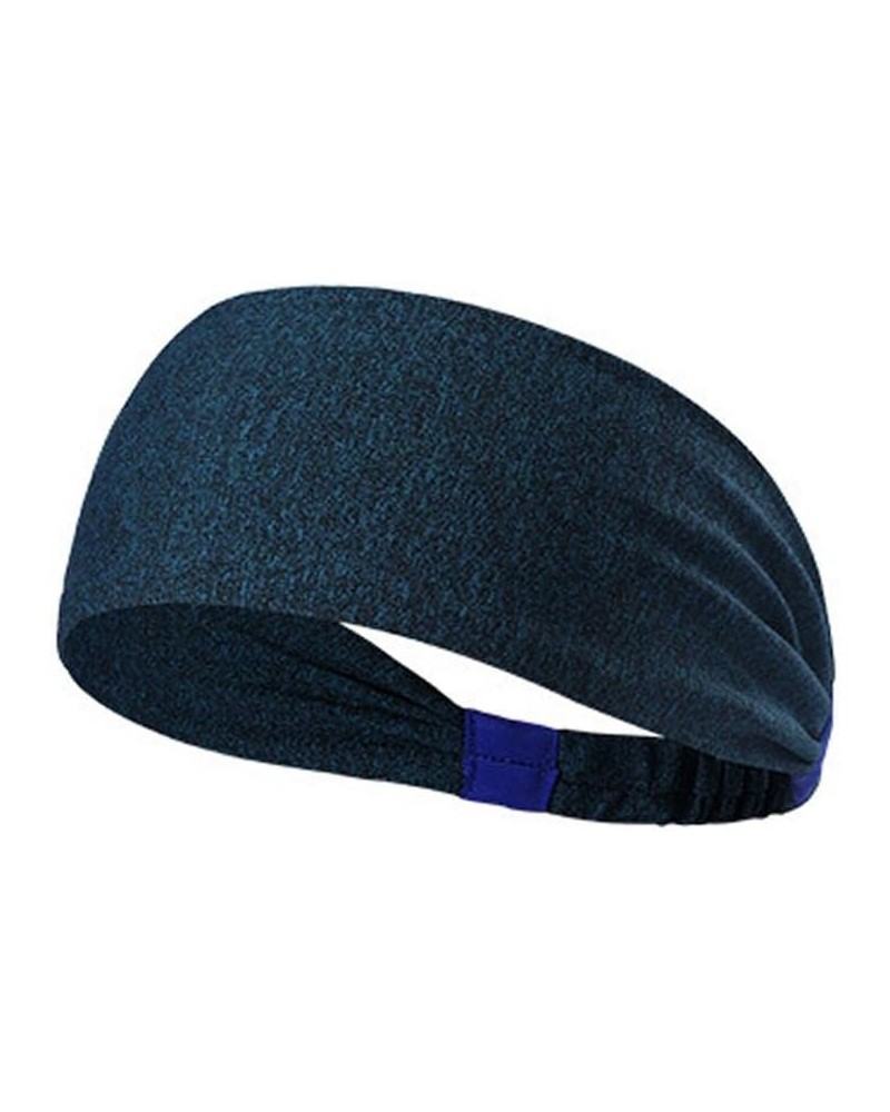 Sport Headbands for Women Wide Hair Bands Soft Comfy Girls Womens Headband Yoga Beach Head Wrap Sweatband Navy,White $5.25 Co...