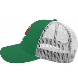 Funny Trucker Hats Black Snapback Hats for Men Hats Snapback Vintage Mesh Trucker Hats Green $11.97 Baseball Caps