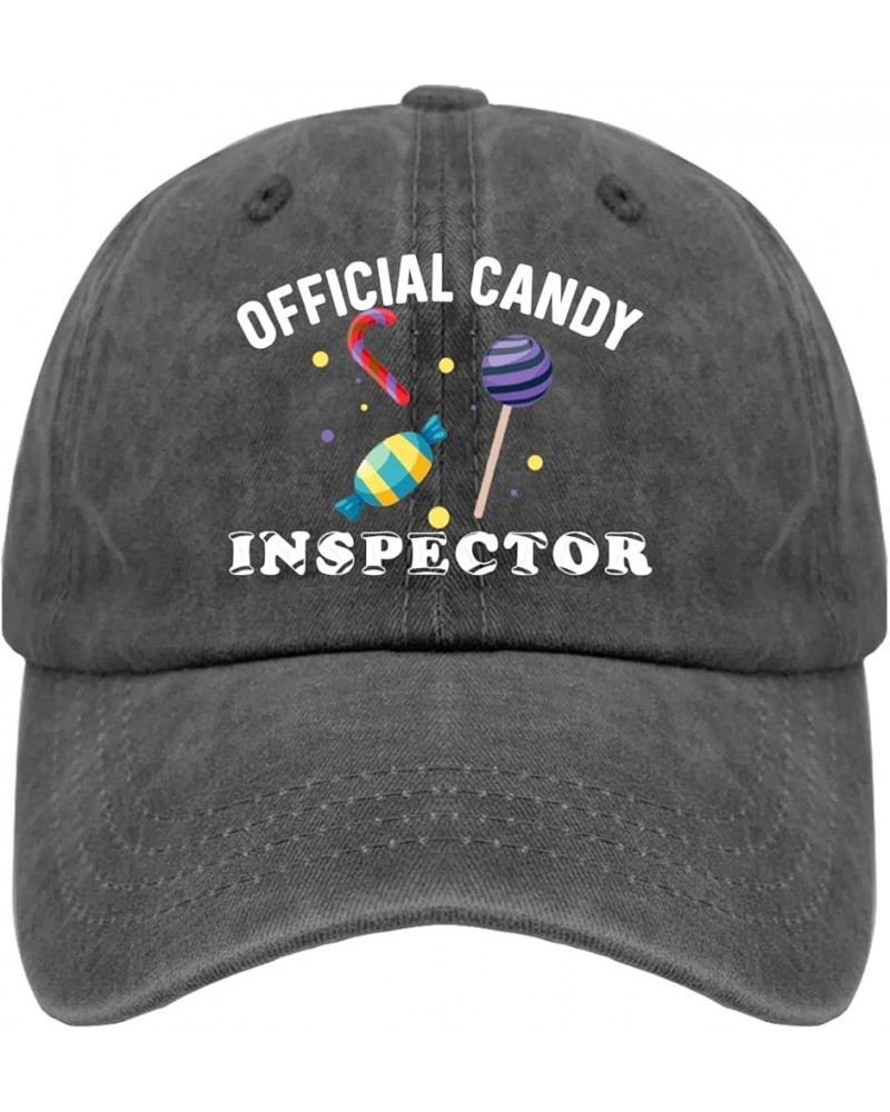 Baseball Cap Women Christmas Running Cap for Men Tennis Hats Light Weight Candy inspectorr Visor Hat Pigment Black $9.43 Sun ...