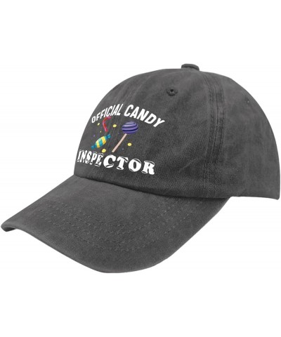 Baseball Cap Women Christmas Running Cap for Men Tennis Hats Light Weight Candy inspectorr Visor Hat Pigment Black $9.43 Sun ...