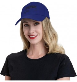 Men Women Baseball Cap I'm just Out Here Trusting God Low Profile Dad Hat Adjustable Casquette Cap Blue $10.46 Baseball Caps