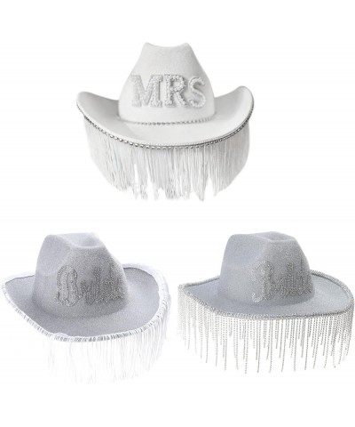 Western Cowgirl Hat For Women Girl Photo Props Shimmering Tassels For Dancing D $16.49 Cowboy Hats