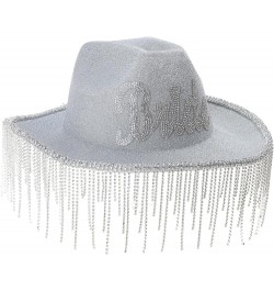 Western Cowgirl Hat For Women Girl Photo Props Shimmering Tassels For Dancing D $16.49 Cowboy Hats