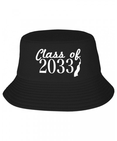 Class of 2033 Stay Cool and Stylish with Our Trendy Bucket Hats - Perfect for Summer Fun and Outdoor Adventures Black $12.50 ...