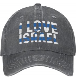 I Love Israel Hat Women Baseball Cap Vintage Hats Deep Heather $11.48 Baseball Caps