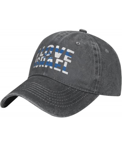 I Love Israel Hat Women Baseball Cap Vintage Hats Deep Heather $11.48 Baseball Caps