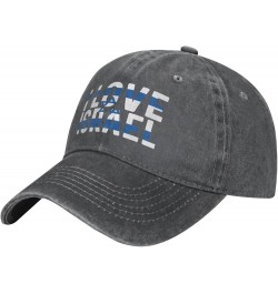 I Love Israel Hat Women Baseball Cap Vintage Hats Deep Heather $11.48 Baseball Caps