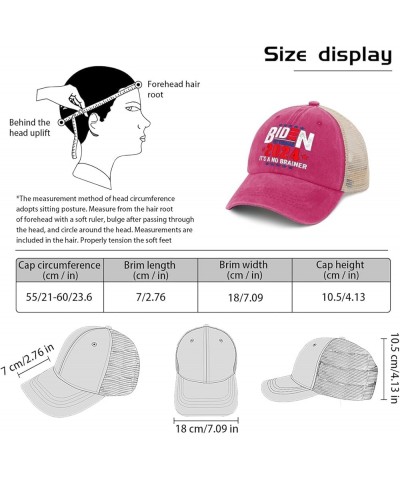 Hat Women Trendy Anti Biden Dad Hats for Women AllBlack Cycling Cap Funny for Graphic Designer Pink $9.00 Rain Hats