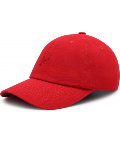 Lobster Premium Dad Hat Embroidered Baseball Cap Seafood Red $11.24 Baseball Caps