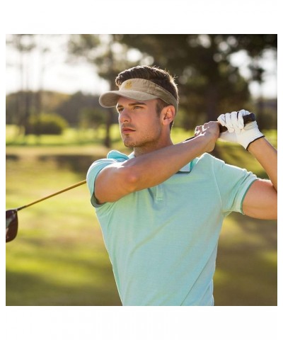 Cute Chicken Nugget Sun Visor Hats Cotton Caps Beach Leisure Empty Top Baseball Cap for Men Women Natural $17.55 Sun Hats