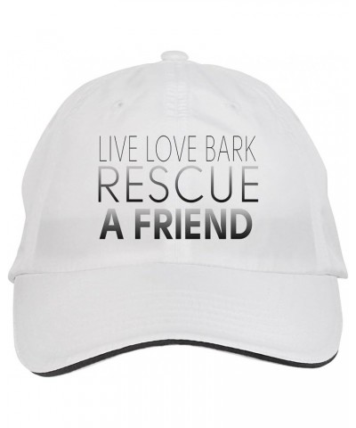 Live to Ride Ride to Live Hat Adjustable Cap, DesI32 White $14.84 Baseball Caps