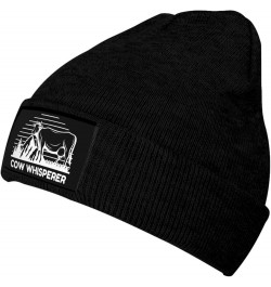 Cow Whisperer Warm Daily Skull Cap,Gift for Men Women Winter Knit Hat Black $9.50 Skullies & Beanies