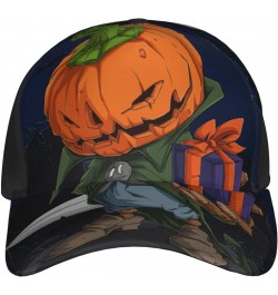 Scary Halloween Pumpkins Baseball Cap Men's and Women's Baseball Hat Adjustable Casual Outdoor Breathable Caps Truck Driver H...