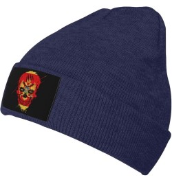 Creative Montenegro Patriot Skull National Flag Beanie Hat for Men Women Knit Skull Cap Warm Hats Black Knitted Caps Navy Blu...