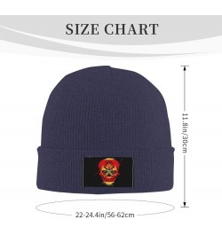 Creative Montenegro Patriot Skull National Flag Beanie Hat for Men Women Knit Skull Cap Warm Hats Black Knitted Caps Navy Blu...