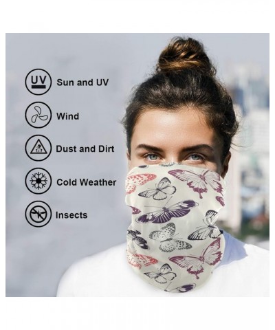 Neck Gaiter Women Face Scarf Mask-Dust, Balaclava Face Mask Bandana Abstract Christmas with Bokeh Effect Multi10 $10.90 Balac...