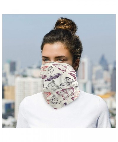 Neck Gaiter Women Face Scarf Mask-Dust, Balaclava Face Mask Bandana Abstract Christmas with Bokeh Effect Multi10 $10.90 Balac...