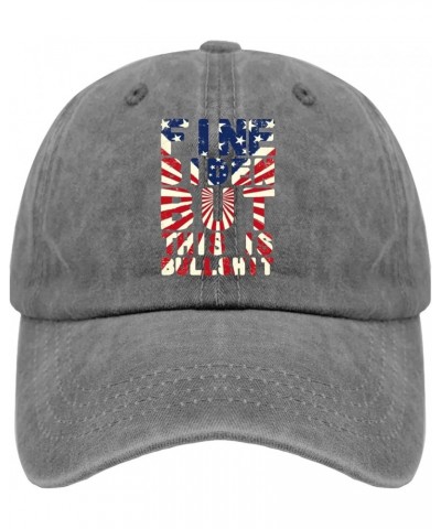 Mens Ball Caps Republican Fashionable Caps for Mens Baseball Caps Trendy Trump Means Fart Baseball Cap Women Pigment Gray $8....