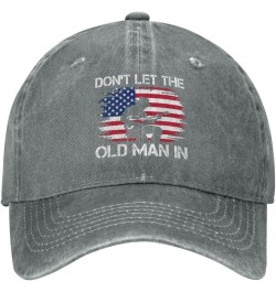 Old Man Hat Don't Let Old Man in Hat for Women Baseball Hats Adjustable Hat Gray $11.51 Baseball Caps