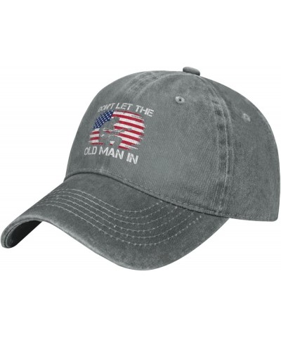 Old Man Hat Don't Let Old Man in Hat for Women Baseball Hats Adjustable Hat Gray $11.51 Baseball Caps